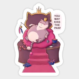 Royal Cat Sticker